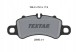 Textar 2598303 Гальмівні колодки передні 2598303 textar porsche 911