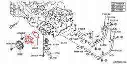 Subaru OE 21110AA810 ВОДЯНИЙ НАСОС СИСТЕМИ ОХОЛОДЖЕННЯ ДВИГУНА FB24 2.4Л SUBARU BRZ Z11 GT86 2022-