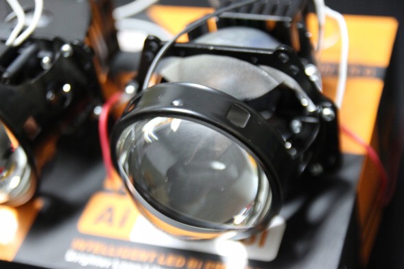 Auto Gamma Soczewki projektory Bi-LED 3.0\ Лінзи проектори bi-led global 3.0" 55w 6000k регенерація фар