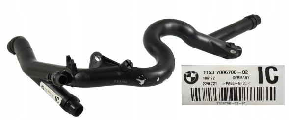 BMW OE 11537806706 Bmw шланг трубка системи охолодження m57 11537806706