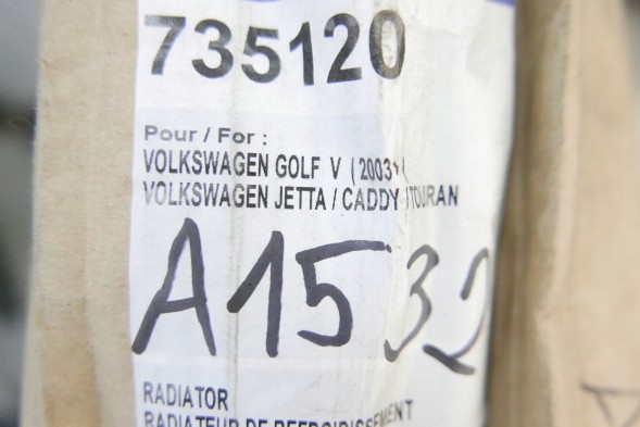 Valeo 735120 Valeo 735120 радіатор охолодження, система охолодження двигуна радіатор охолодження двигуна valeo