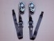 SEAT OE 576857705D / 576857706D РЕМНІ БЕЗПЕКИ ДЛЯ SEAT ATECA 2016-2026, СИСТЕМА PRESAFE, ЛІВИЙ + ПРАВИЙ ПЕРЕДНІ