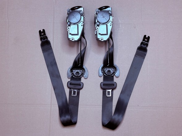 SEAT OE 576857705D / 576857706D РЕМНІ БЕЗПЕКИ ДЛЯ SEAT ATECA 2016-2026, СИСТЕМА PRESAFE, ЛІВИЙ + ПРАВИЙ ПЕРЕДНІ