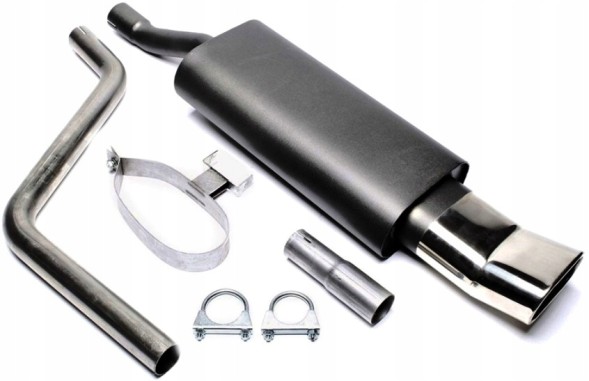 TA-Technix EVOP3EDTM_3 Спортивний глушник вихлопу 70x140 мм TA TECHNIX VW POLO II (86C, 80)