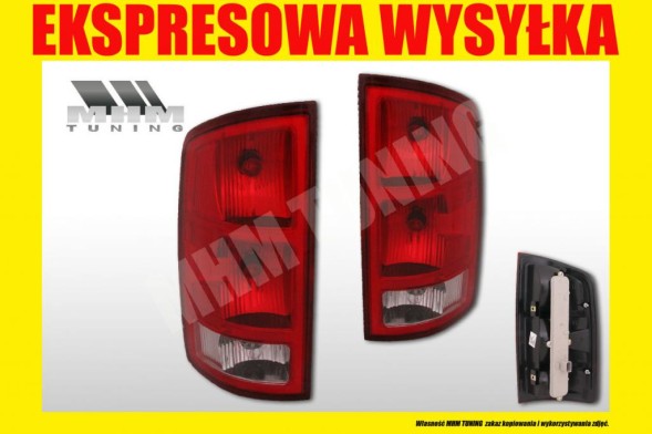 Китай 317187/-1 +317188/-1 ЛІХТАР ЗАДНІЙ DODGE RAM PICK UP 2002-2006 USA KPL