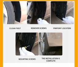 USA USA-MUDFLAPS5518 УНІВЕРСАЛЬНІ БРИЗКОВИКИ ДЛЯ FORD EXPLORER, CADILLAC ESCALADE, CHEVROLET TAHOE