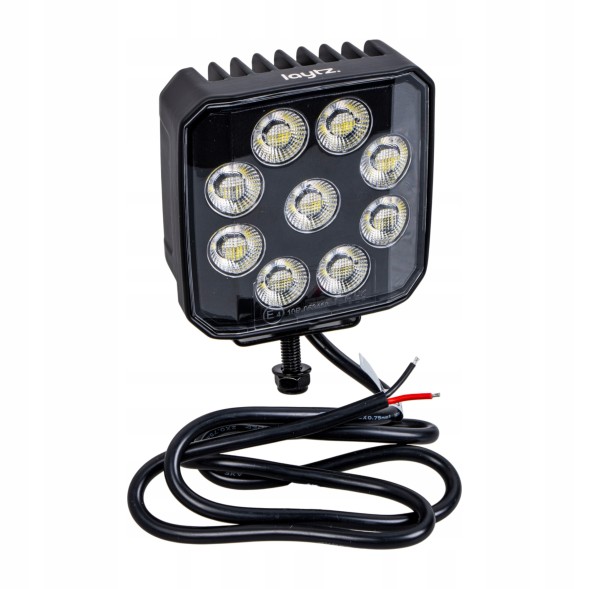 Mizar 89381 LED робочі лампи 12В / 24В вигнуті 6500 Лм Laytz – комплект 2 шт.