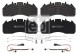 Febi bilstein 16690 16690/Feb гальмівні колодки renault, volvo передні, задні febi bilstein