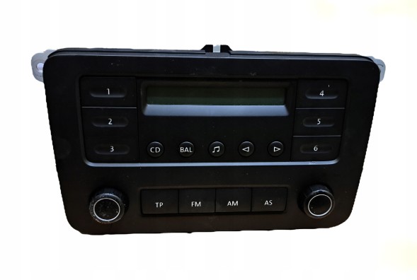 Volkswagen OE Ambit-991037-5M0035186C Автомагнітола VW GOLF V PLUS CD MP3 Оригінальна RCD300 5M0035186C