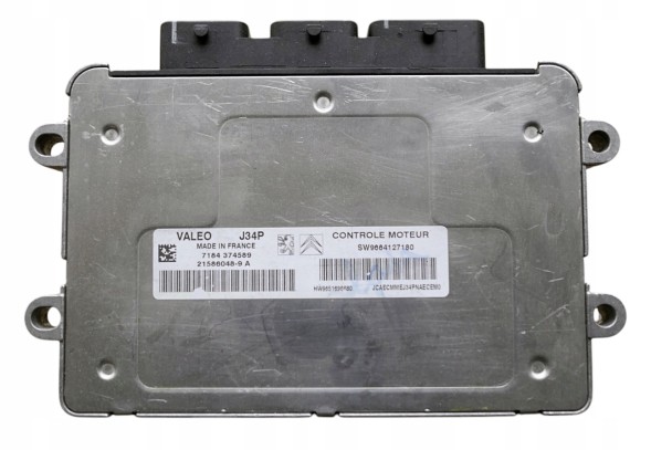 Peugeot OE 9664127180 7341440039 КОНТРОЛЕР ДВИГУНА PEUGEOT 207 1.4 9664127180 7341 440039 + ПРОГРАМУВАННЯ