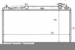 NRF 86236493 NRF Nrf59079 охолоджувач двигуна (автоматичний) toyota c + помічник водія #33