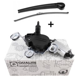 QP 1Z.5955711A + RAM OCTA HB МОТОРЧИК ЗАДНЬОГО СКЛООЧИСНИКА + ВАЖІЛЬ З ЩІТКОЮ SKODA OCTAVIA 2 II 1Z3 HB