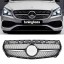 Китай 11256 Атрапа гриль DIAMOND BLACK Mercedes CLA C117 2013–2019 – ЧОРНИЙ + ХРОМ
