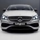Китай 11256 Атрапа гриль DIAMOND BLACK Mercedes CLA C117 2013–2019 – ЧОРНИЙ + ХРОМ