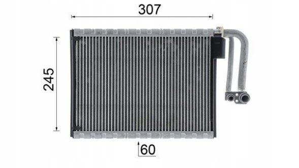 Mahle AE 104 000P Випарник, кондиціонер mahle ae 104 000p