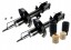GT-Parts 053632,053633,3610 Амортизатори х2 ПЕРЕДНІ + бампери + чехли OPEL VECTRA B ГАЗ