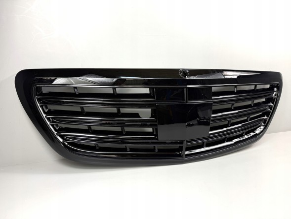 Dac MB S KLASA 222 FACELIFT ATRAPA GRILL CZARNA BLACK MERCEDES W222 222 KAMERA NIGHT VISION 2013-2020 222-S65 MERCEDES S KLASA W222 222 LIFT AMG РЕШІТКА ПЕРЕДНЬОЇ ПАНЕЛІ ЧОРНА 2013-2020