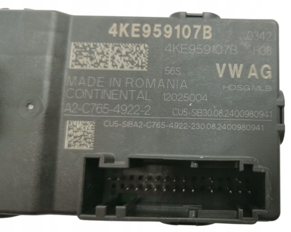 Volkswagen OE 4KE959107B, DWP474368OE Блок керування приводом клапана VW ID.7 4KE959107B