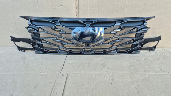 Hyundai OE GRILL ATRAPA CHŁODNICY + STELAŻ + KAMERA HYUNDAI TUCSON IV LIFT 2024- N-LINE Муляж решітки радіатора GRILL + КАРКАС + КАМЕРА Hyundai Tucson IV LIFT 24- N-LINE