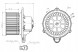 NRF 34274 Повітродувка кабіни hyundai i30 07-12/kia ceed 06-12