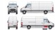 Китай 525ghg;;';'';6526 ЗАДНІ ДВЕРІ P L REPERATURE SPRINTER 906 06- CRAFTER