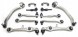 TOPGER SK-AU100 Важіль передній TOPGER Audi A4 B5 A6 C5 VW Passat B5 замінник