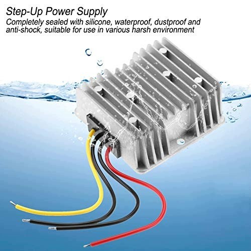 AD BRAKE B098S162XD РЕГУЛЯТОР-ПЕРЕТВОРЮВАЧ DC 12V НА 24V 12A, СИЛІКОНОВИЙ