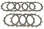 V-maxzone Part VIC-348804 Комплект фрикційних дисків зчеплення для YAMAHA FZR, TDM, TRX, YZF, YZF-R6