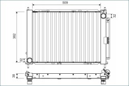 Valeo 822675 Модуль охолодження valeo 822675