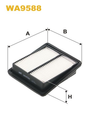 WA9588 WIX FILTERS Фільтр повітряний