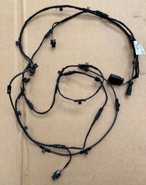 Audi OE Instalacja Zderzaka Przód Przedniego Wiązka PDC 83A971085B AUDI Q3 83A 4XPDC KAMERA Джгут проводів для переднього бампера PDC 83A971085B AUDI Q3 83A