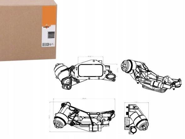 NRF 31315 Nrf 31315 корпус, масляний фільтр
