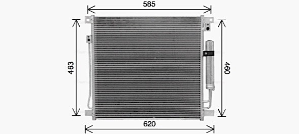 AVA Quality cooling MT5285D Конденсатор, кондиціонер ava quality cooling mt5285d