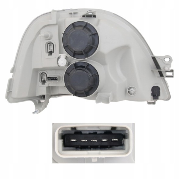 AYFAR 6042092E + 6042102E MHM TUNING Рефлектор Фара Renault Master Mascott Opel Movano Nissan Interstar 04-10