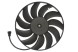 AD BRAKE VIC-424615 Вентилятор охолодження двигуна для VW TRANSPORTER T4 1.8-2.8 07.90-06.03