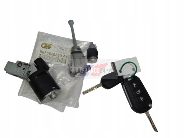 Peugeot OE Замок запалювання Комплект замків 9675620880 Новий OE Citroen Peugeot 208 308