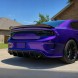Китай 000-CHAR15-RSV2GB Спойлер "Качиний Хвіст" - Чорний Глянець - Стиль V2 DODGE CHARGER 2015-2023