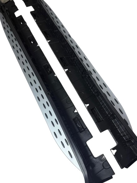 CP STOPNIE PROGOWE BOCZNE MERCEDES GLS X253 W2553 ALUMINIOWE CHROM БОКОВІ ПОРОГИ MERCEDES GLC X253 W253 АЛЮМІНІЄВІ ХРОМ
