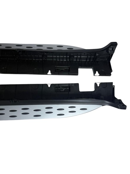CP STOPNIE PROGOWE BOCZNE MERCEDES GLS X253 W2553 ALUMINIOWE CHROM БОКОВІ ПОРОГИ MERCEDES GLC X253 W253 АЛЮМІНІЄВІ ХРОМ