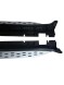 CP STOPNIE PROGOWE BOCZNE MERCEDES GLS X253 W2553 ALUMINIOWE CHROM БОКОВІ ПОРОГИ MERCEDES GLC X253 W253 АЛЮМІНІЄВІ ХРОМ
