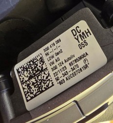 Volkswagen OE НОВИЙ ОРГ КЕРМО ШКІРА МУЛЬТИФУНКЦІЯ VW PASSAT B8 3G0419089DC YMH