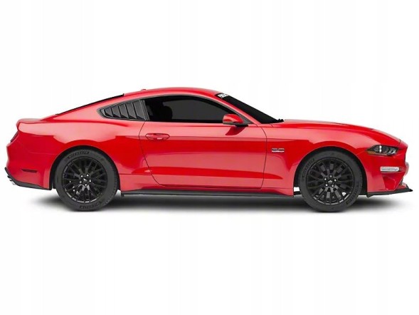 Китай 000-MU15-QWLSFGB Накладки-жабри на бічні вікна - Чорний Глянець FORD MUSTANG 2015-2023
