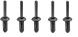 Good Rain 5X NIT 6X29 SPINKA UNIWERSALNA CHRYSLER GM USA FORD ЗАКЛЕПКА 6X29 УНІВЕРСАЛЬНА ЗАЖИМА CHRYSLER GM USA FORD