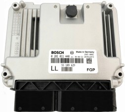 OEM 001001003049E, 0281011448, 55189629 Блок керування двигуна (ecu) opel 1.9 0281011448 55189629 ll + pin