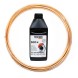 PiterParts RUMI50-DOT4-1L Rurka miedziana na przewody hamulcowe 50 metrów + płyn DOT4 Комплект гальмівних проводів - мідна трубка 50 метрів з гальмівною рідиною
