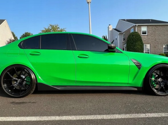 Китай 43275804 КАРБОНОВІ ПОРОГОВІ НАКЛАДКИ ПОРОГИ ПЛАНКИ ПІД ПОРОГИ МП BMW G80 G81 МПАКЕТ