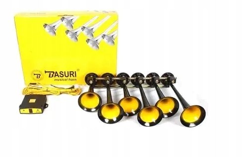 Китай 1530532216 ПНЕВМАТИЧНІ СИГНАЛИ BASURI BABY SHARK 3.0 (20 МЕЛОДІЙ) 12/24В