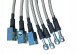 Китай 0705T КОМПЛЕКТ ГАЛЬМІВНИХ ШЛАНГОВ ELAST TEFLON STEEL BRID NISSN PATROL Y61 +4"