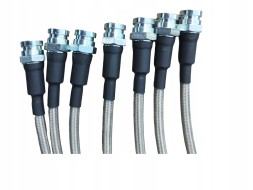 Китай 0705T КОМПЛЕКТ ГАЛЬМІВНИХ ШЛАНГОВ ELAST TEFLON STEEL BRID NISSN PATROL Y61 +4"