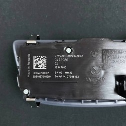 BMW OE BMW 7 G11 G12 WŁĄCZNIK PRZEŁĄCZNIK PANEL ŚWIATEŁ 9472980 STAJNIA 917 BMW 7 G11 G12 ВИМИКАЧ ПЕРЕМИКАЧ ПАНЕЛЬ СВІТЛА 9472980